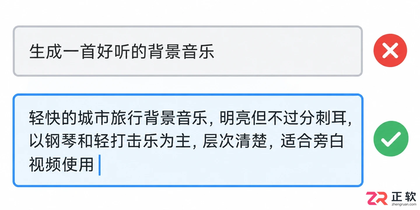音述AI生成音乐音质差该怎么调整参数