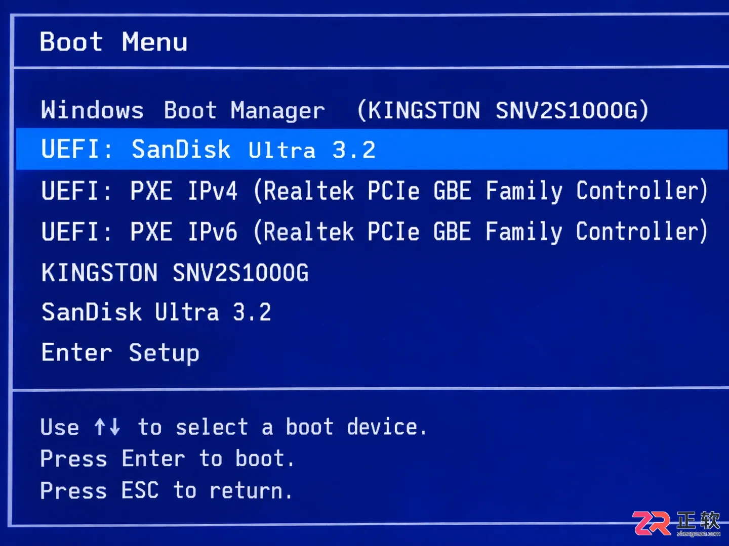 Windows10台式机主板快捷键启动U盘汇总