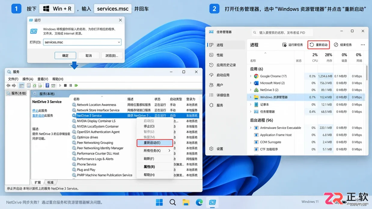 netdrive同步失败怎么解决常见原因及修复方法