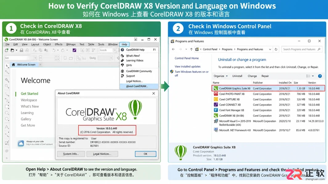 coreldraw x8中文设置教程界面语言切换方法