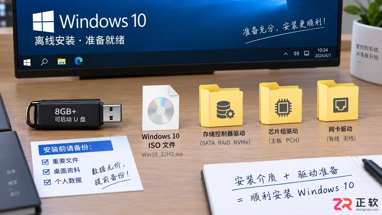 Windows10离线安装系统无需联网步骤