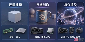 blender需要什么配置电脑硬件要求与选购教程
