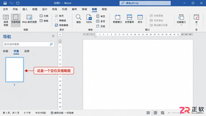 选中Word整页空白内容快速删除方法