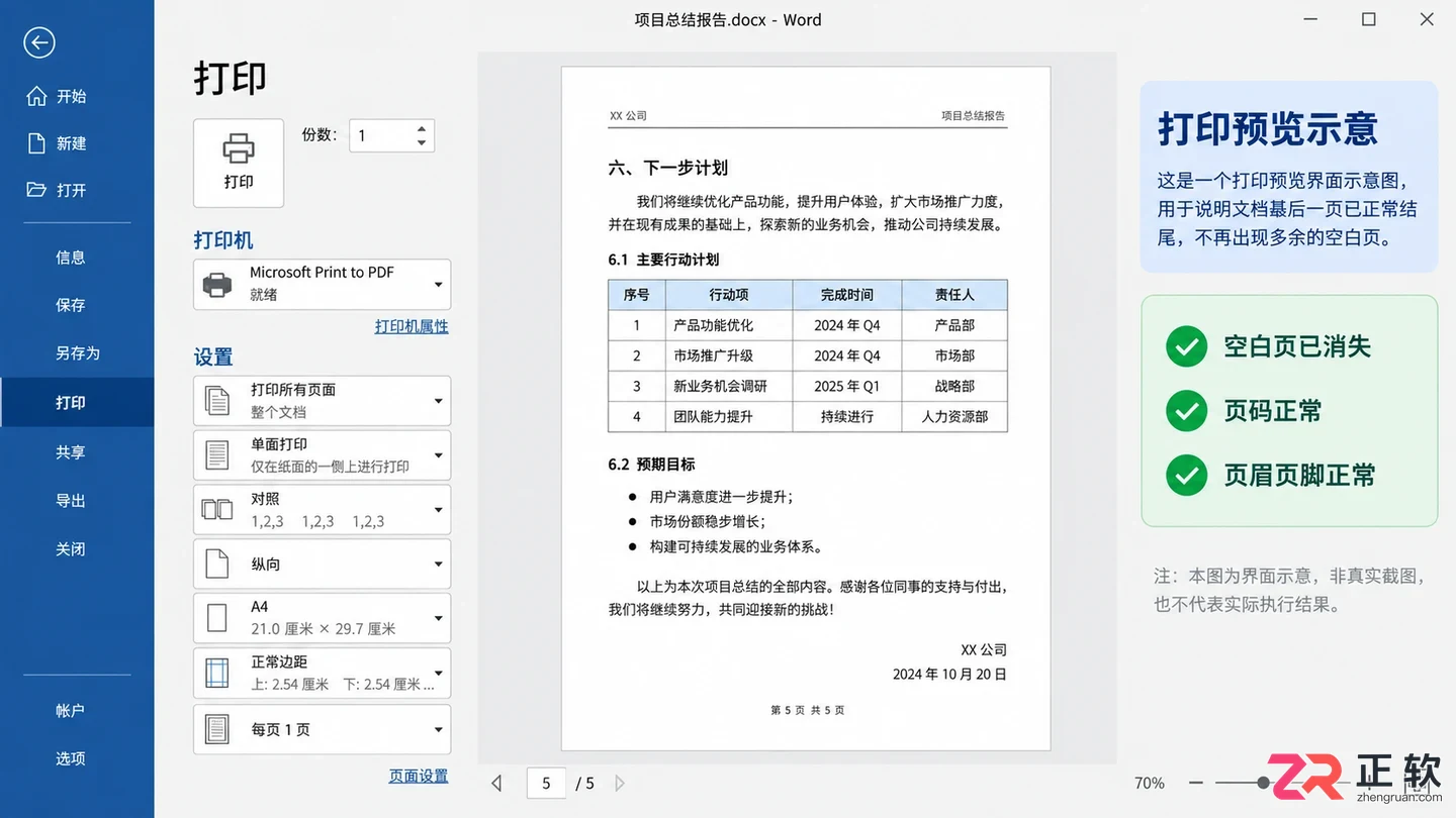 Word如何删除文档未尾空白页
