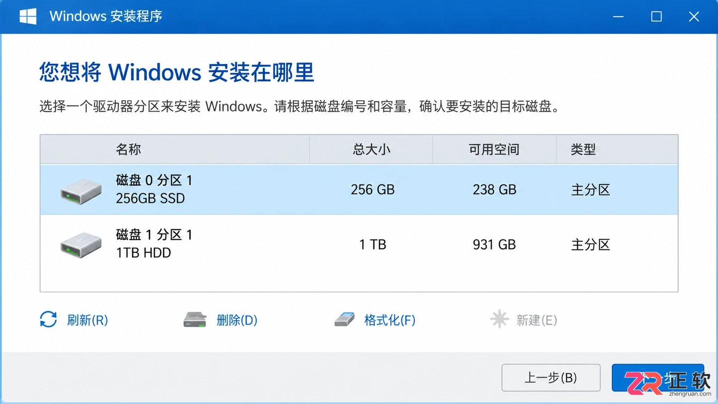Windows12安装时磁盘分区怎么选?避免误删文件的注意事项