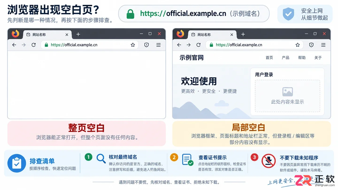 访问讯飞绘文网页版提示页面空白怎么办