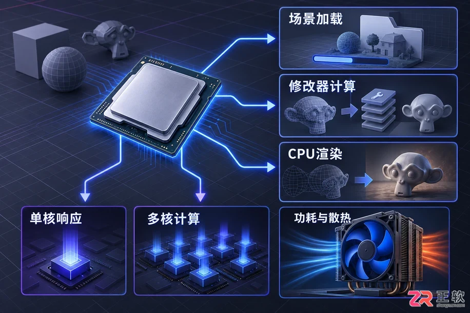 blender需要什么配置电脑硬件要求与选购教程