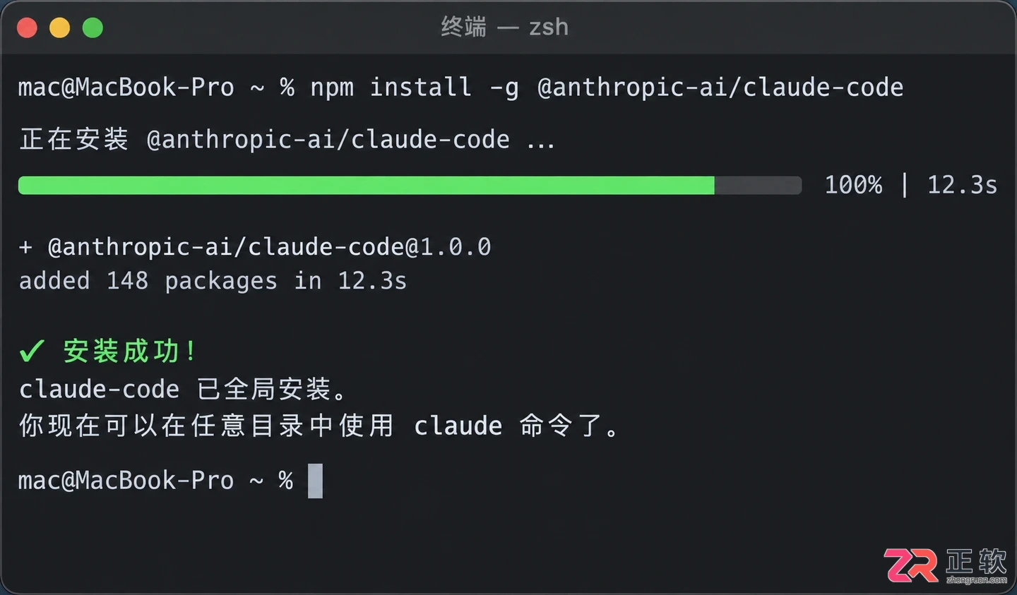 claude code 安装命令npm执行步骤详解