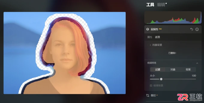 Luminar Neo抠图边缘修整与模糊处理指南