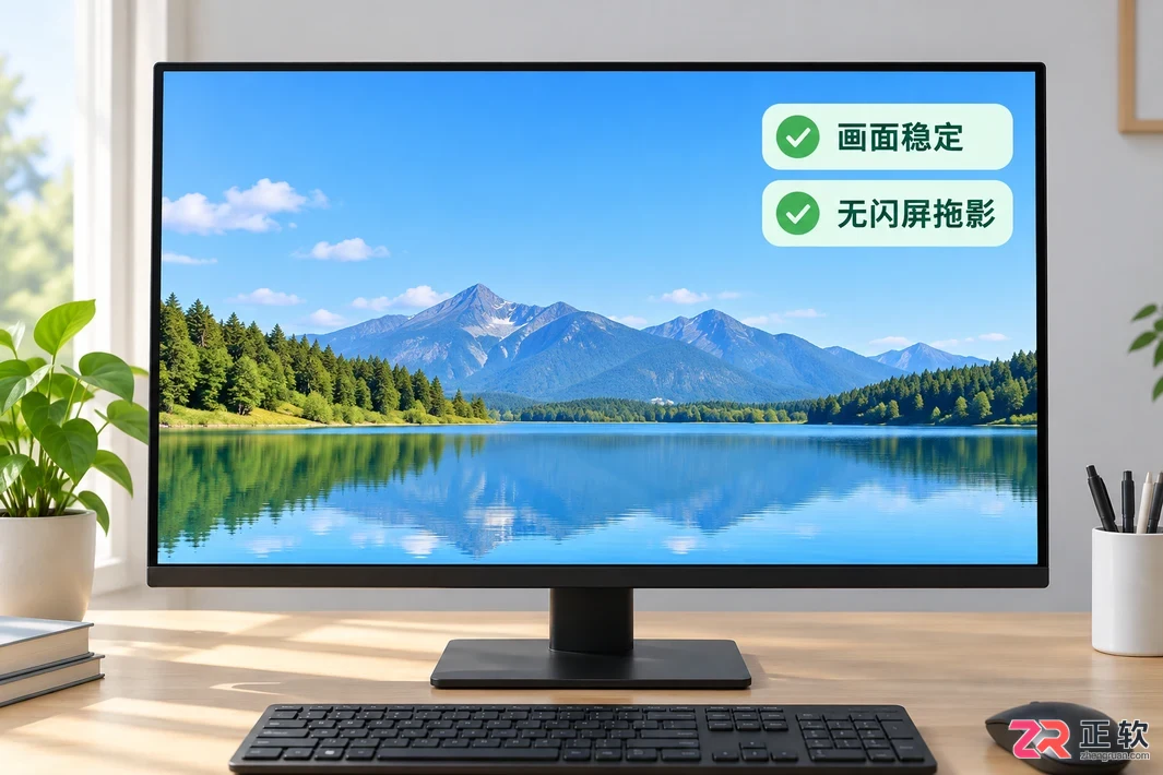 显示器闪屏拖影过一会就好怎么回事及解决方法