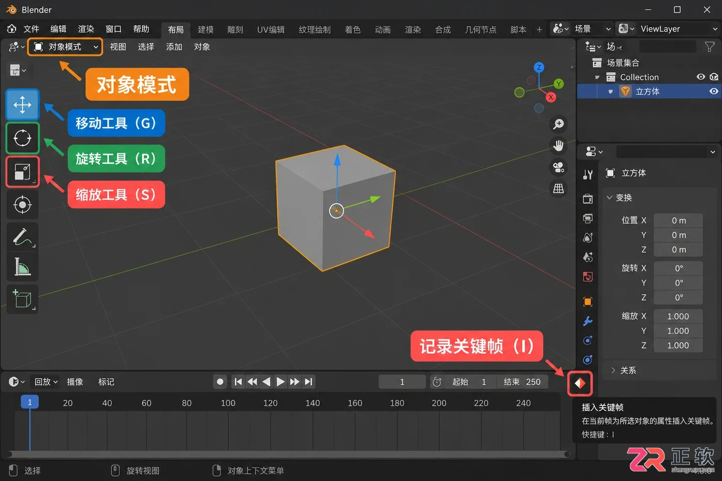blender制作动画教程详细步骤与操作方法