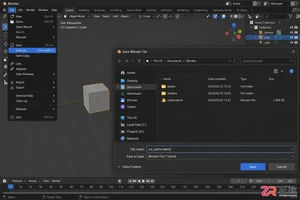 blender高版本怎么保存低版本文件操作教程