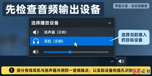 笔记本电脑耳机没声音怎么设置windows 10