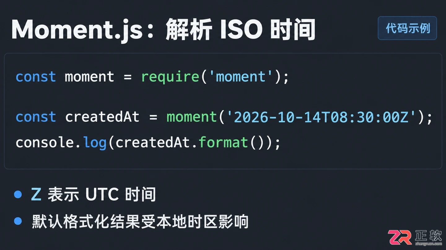 moment.js使用技巧详解日期格式化方法
