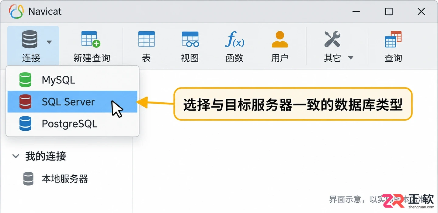 navicat 连接 sql server