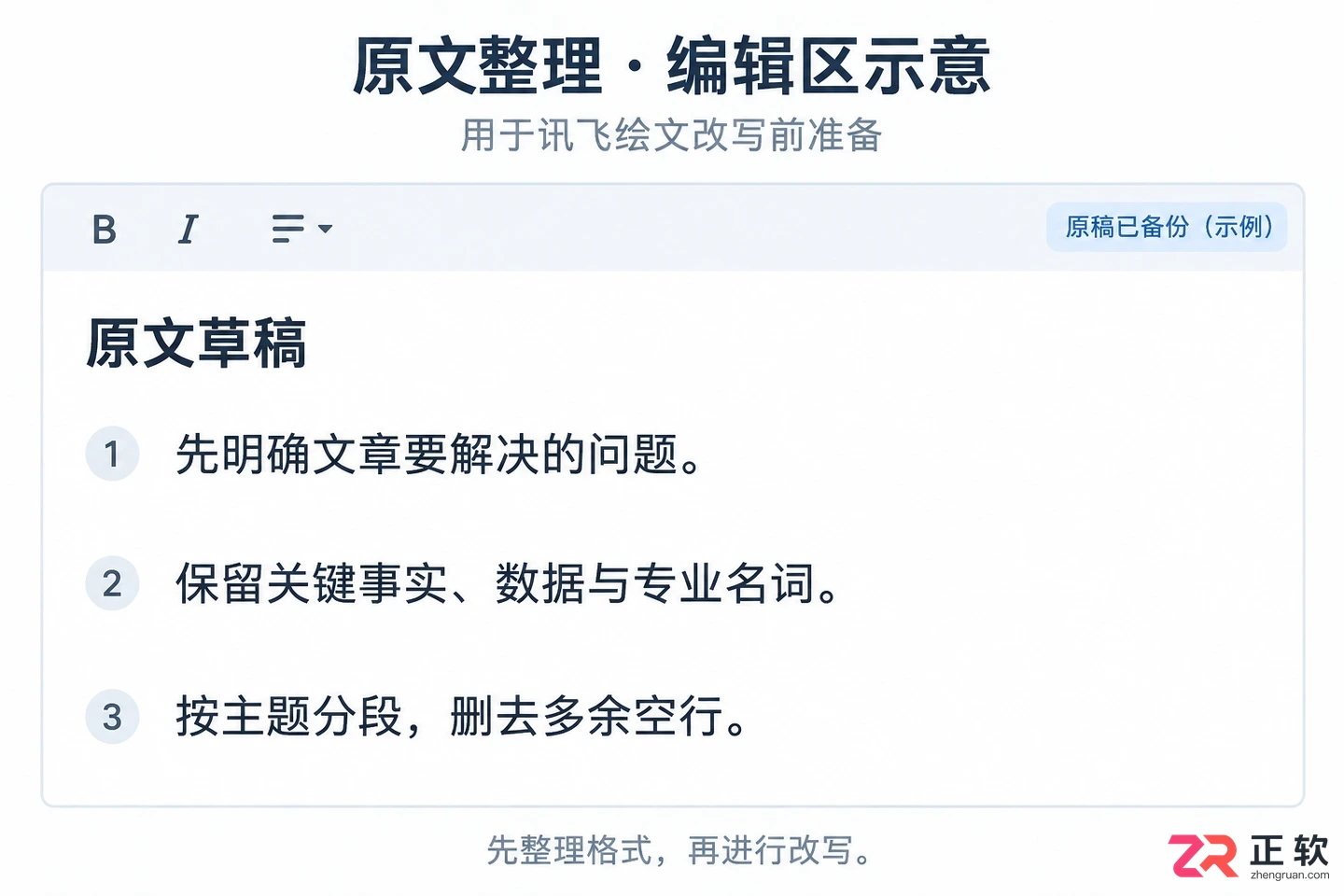 讯飞绘文怎么将已有文章快速改写为新媒体风格