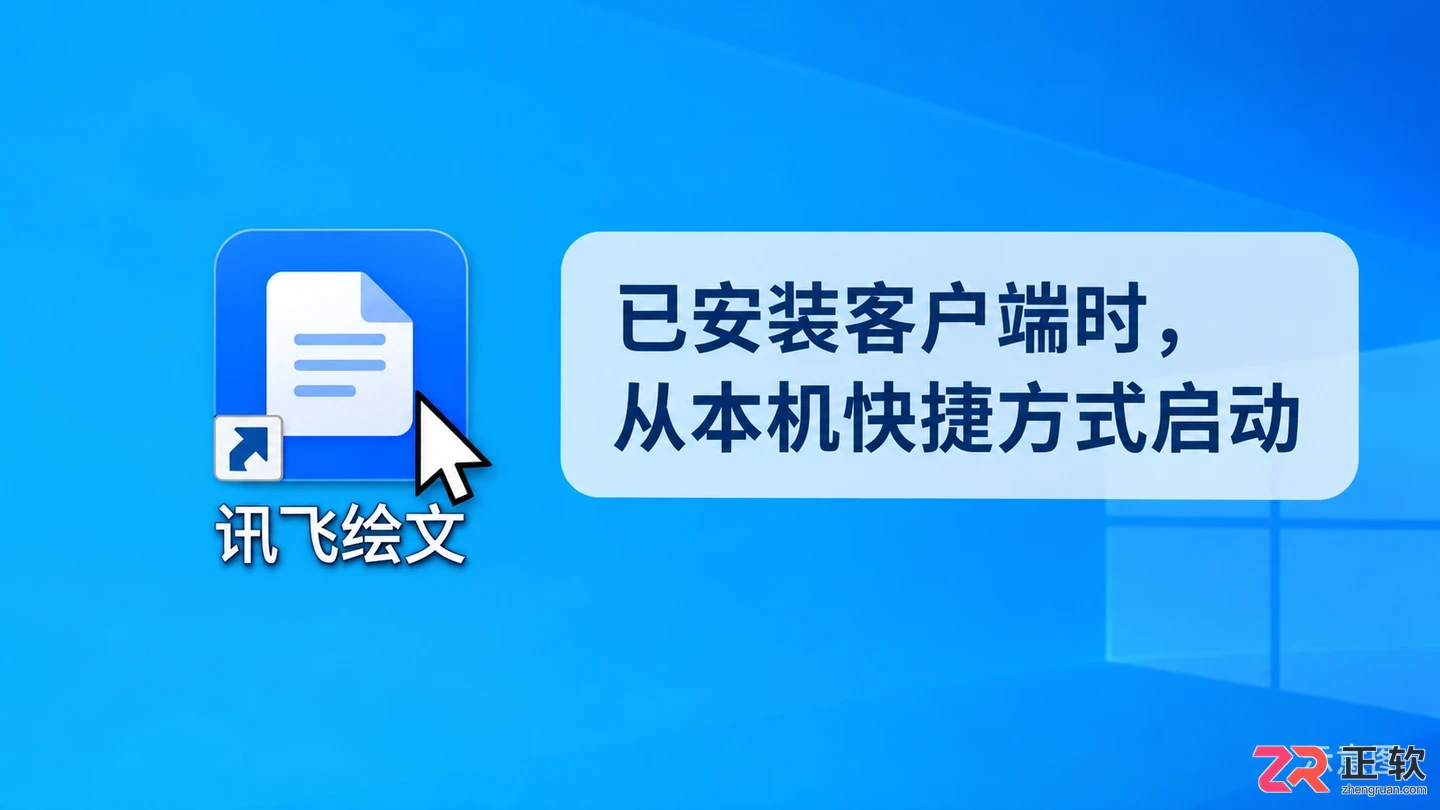 讯飞绘文网页版和客户端入口有什么不同