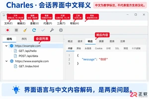 charles中文设置教程界面汉化操作步骤详解