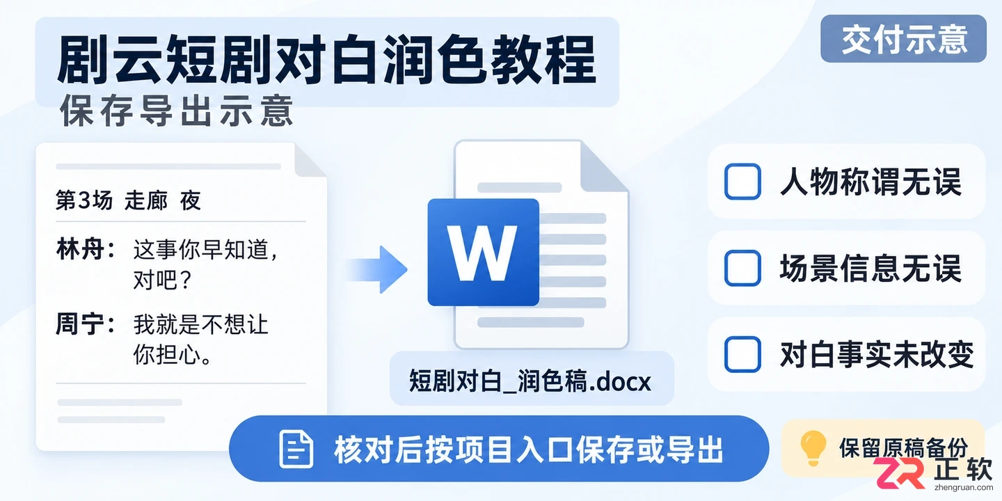 剧云AI怎么润色短剧对白语言