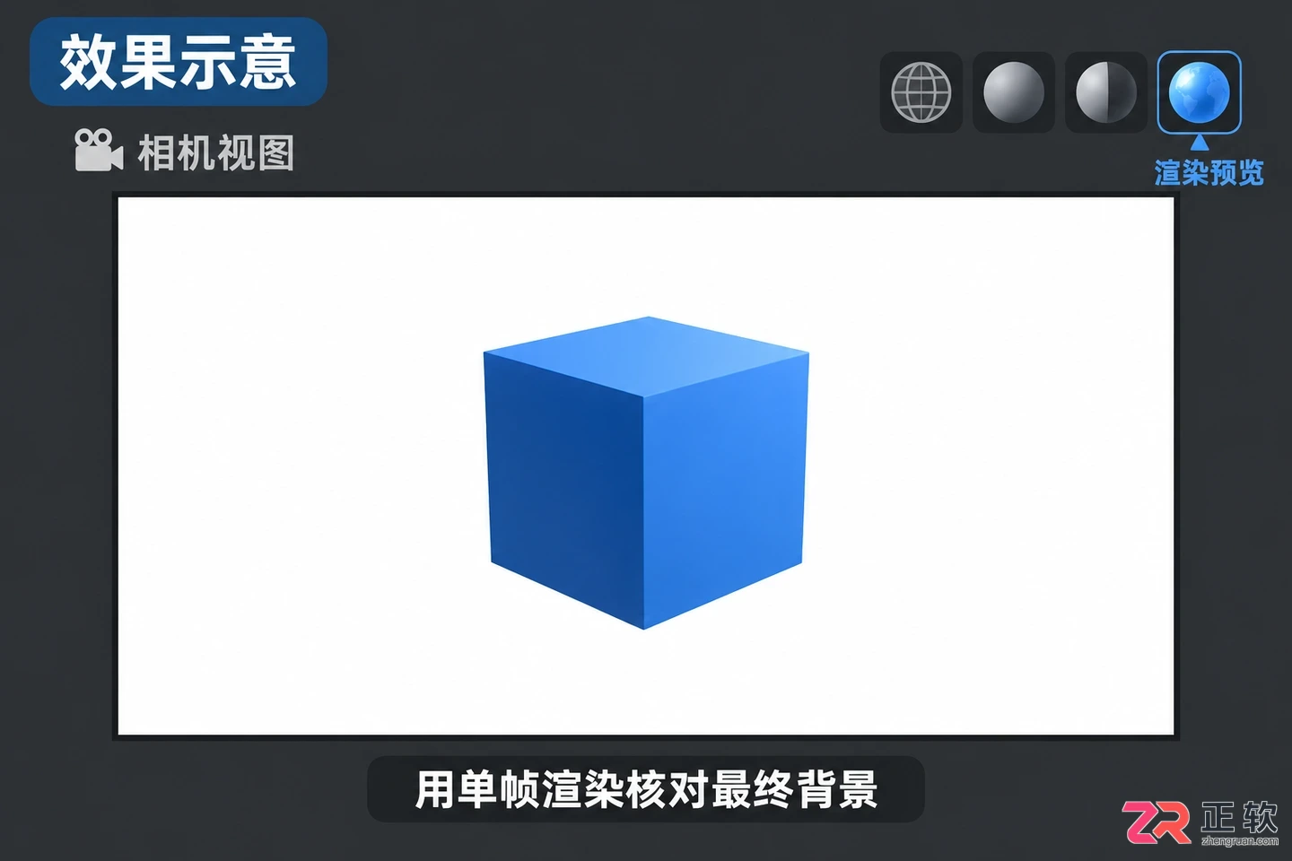 blender制作动画时背景为白背景怎么设置