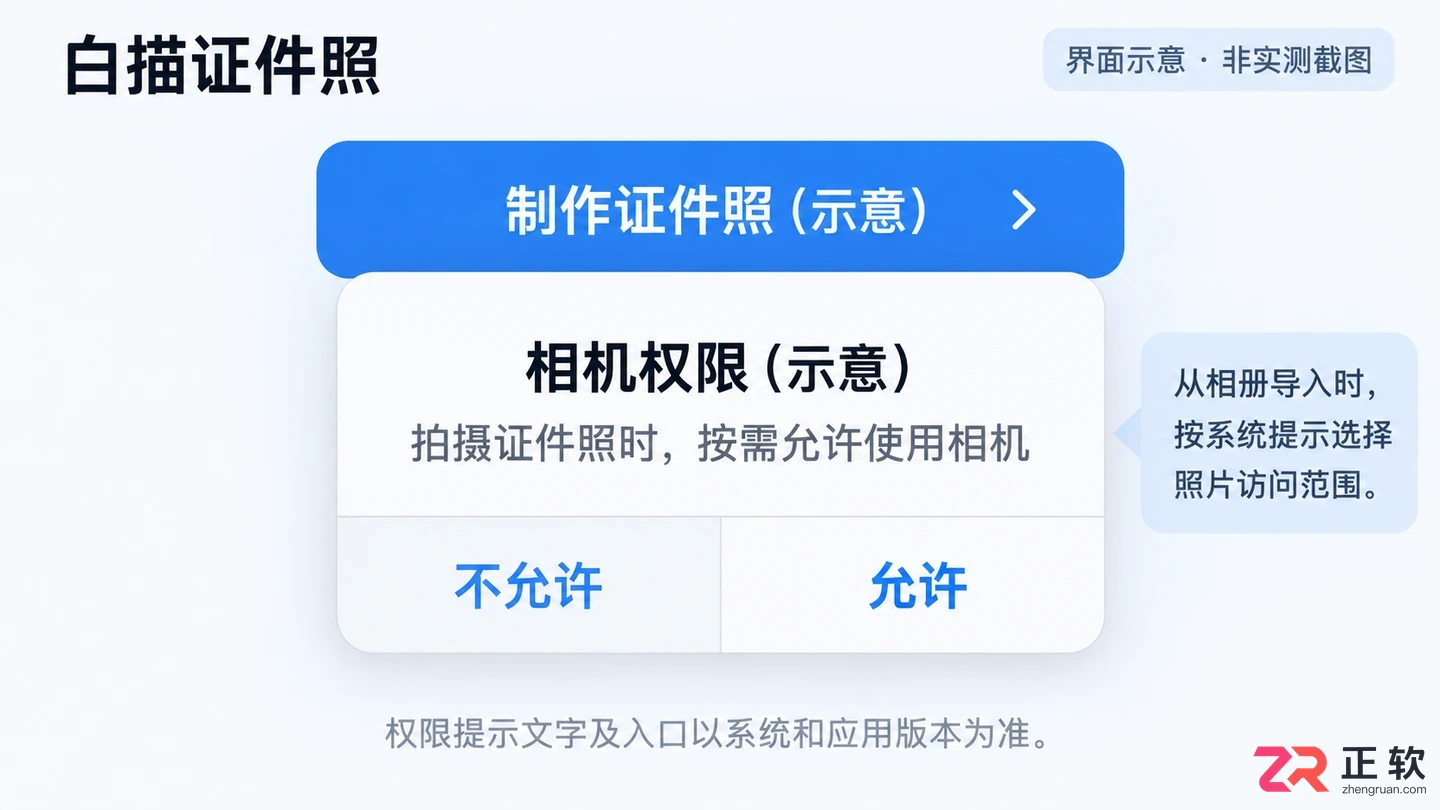 白描证件照快捷键是什么及具体使用方法教程