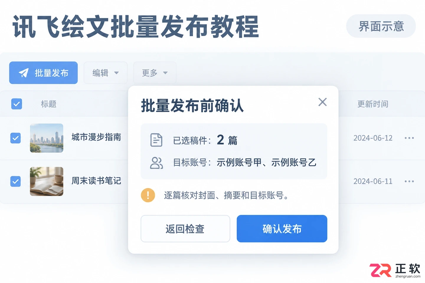 如何用讯飞绘文一键将文章分发到多个自媒体平台