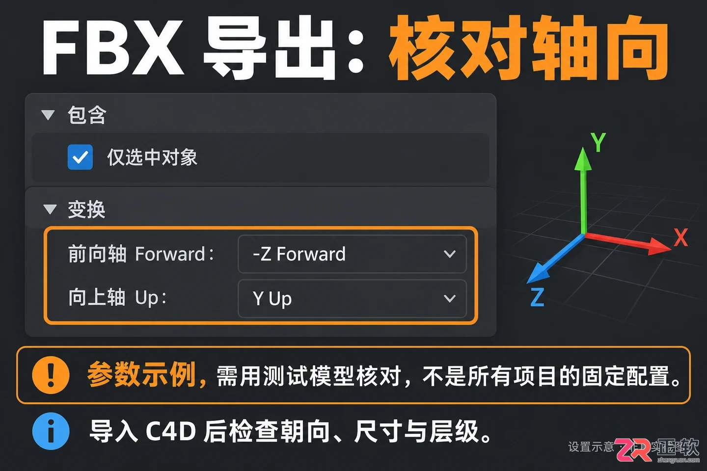blender导出到c4d模型格式与操作教程