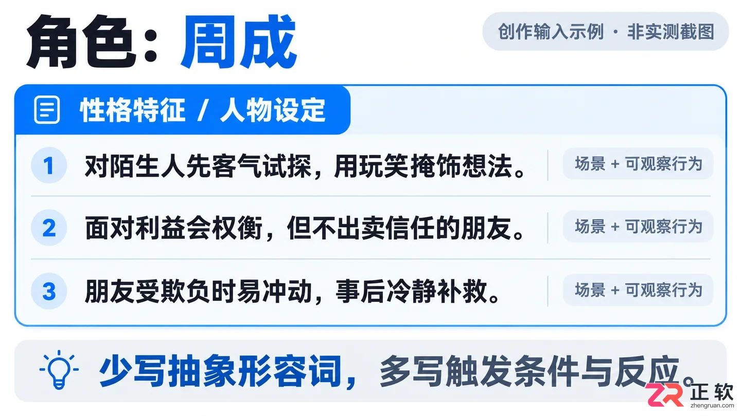 剧云AI怎么设定短剧配角性格特征