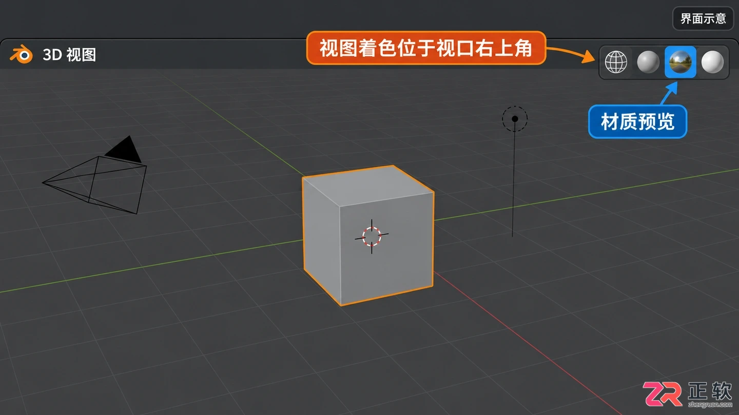 blender材质预览模式快捷键是什么及使用方法