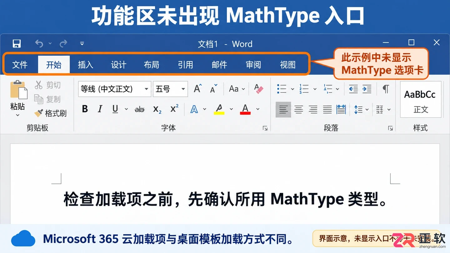 怎么把mathtype放到word工具栏上面