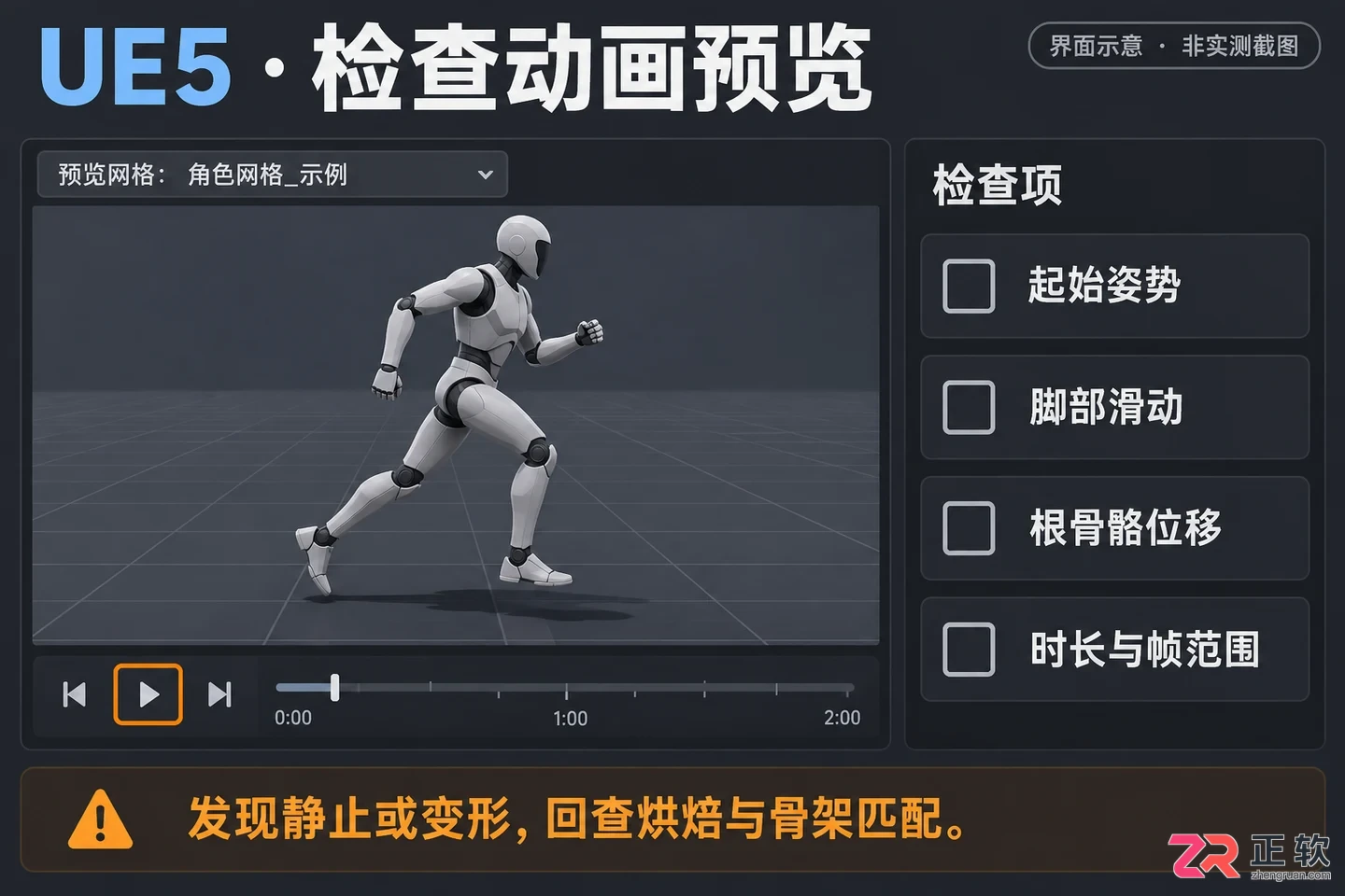 blender导出动画到ue5详细设置步骤教程