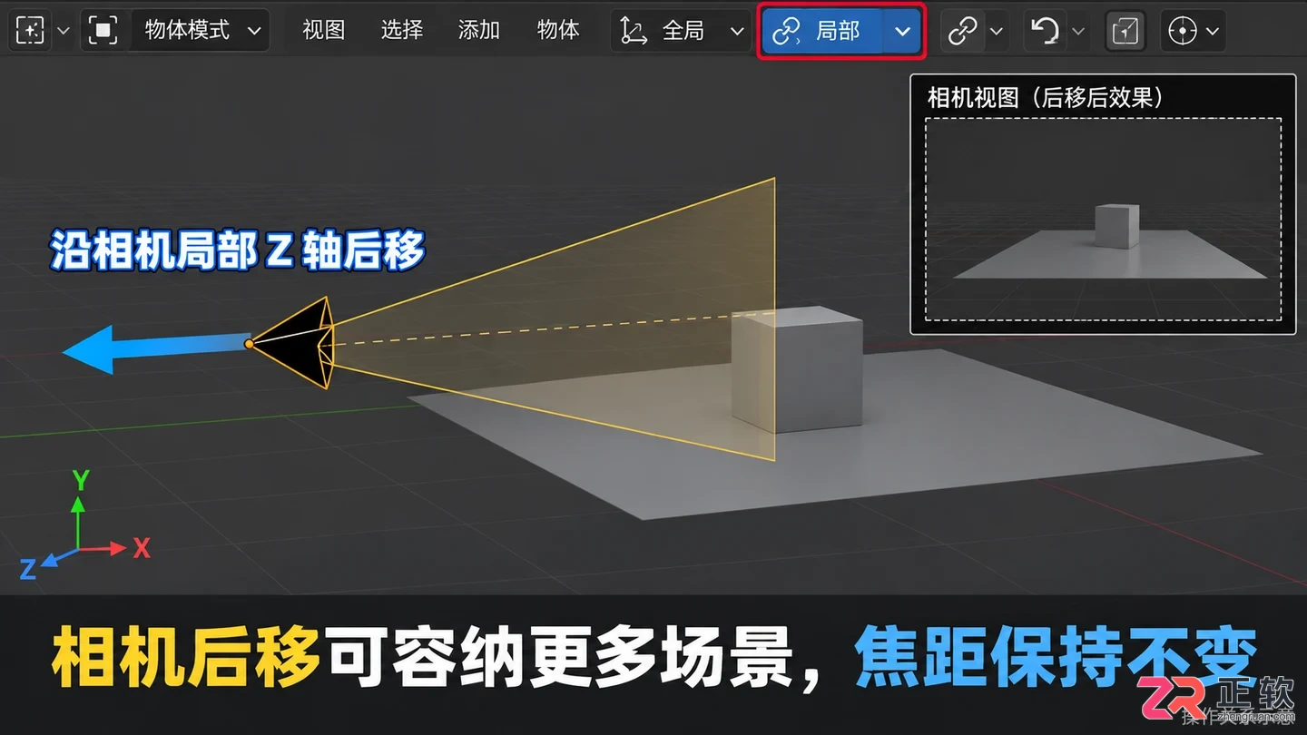 blender摄像机视角怎么变大实用调整教程