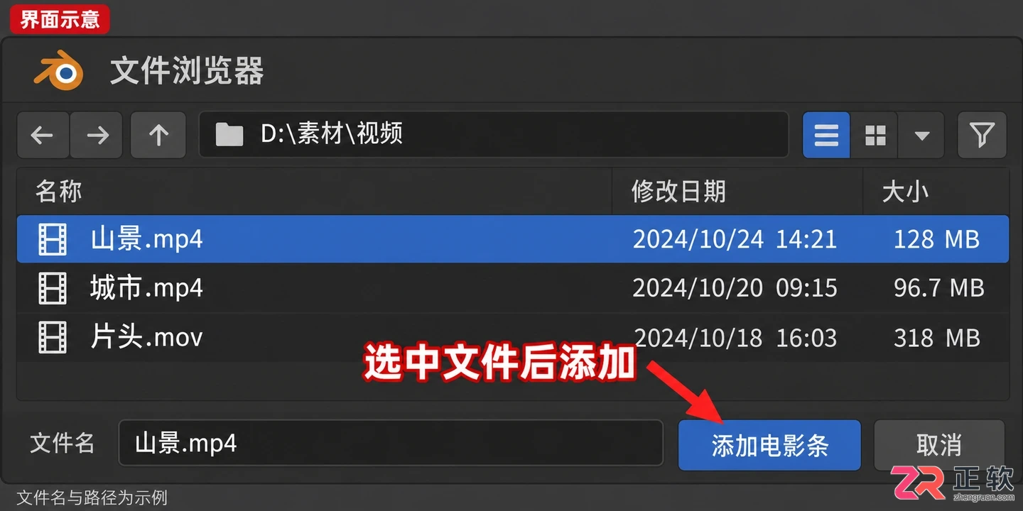 blender视频导入快捷键怎么设置详细操作教程