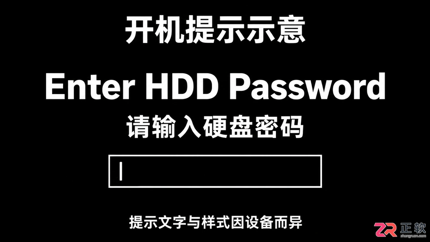 windows 计算机如何在 bios 中设置硬盘密码