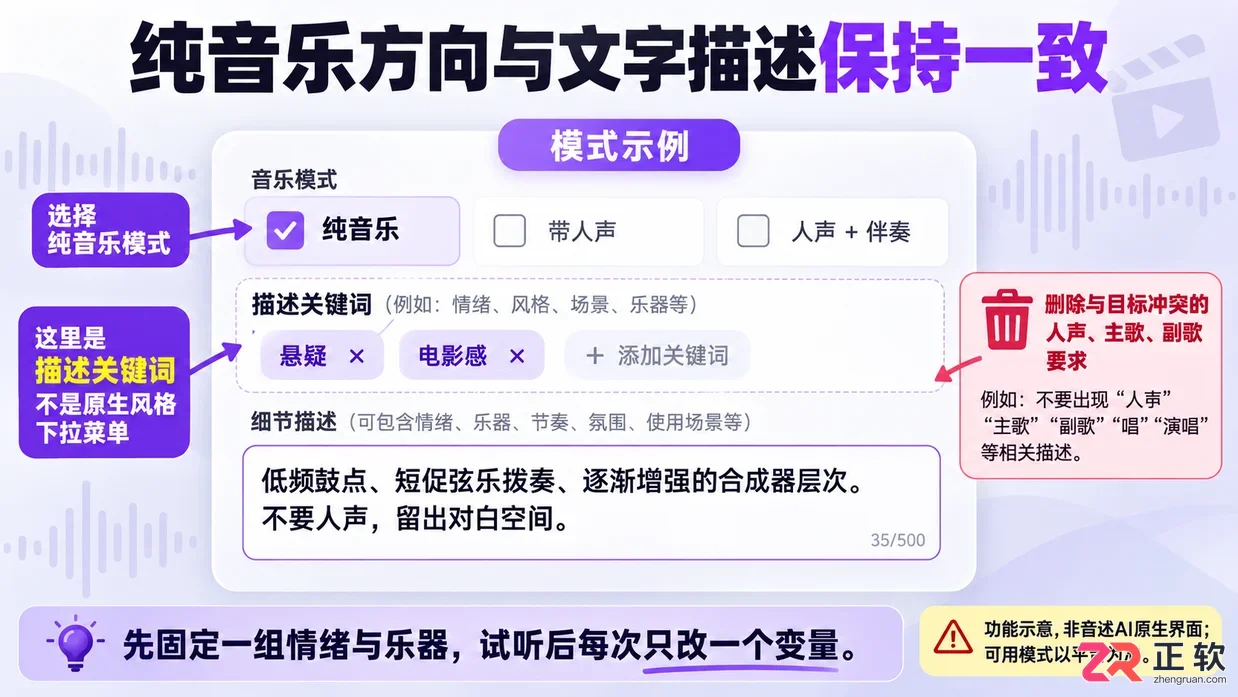 音述AI怎么创作短剧氛围感背景音乐