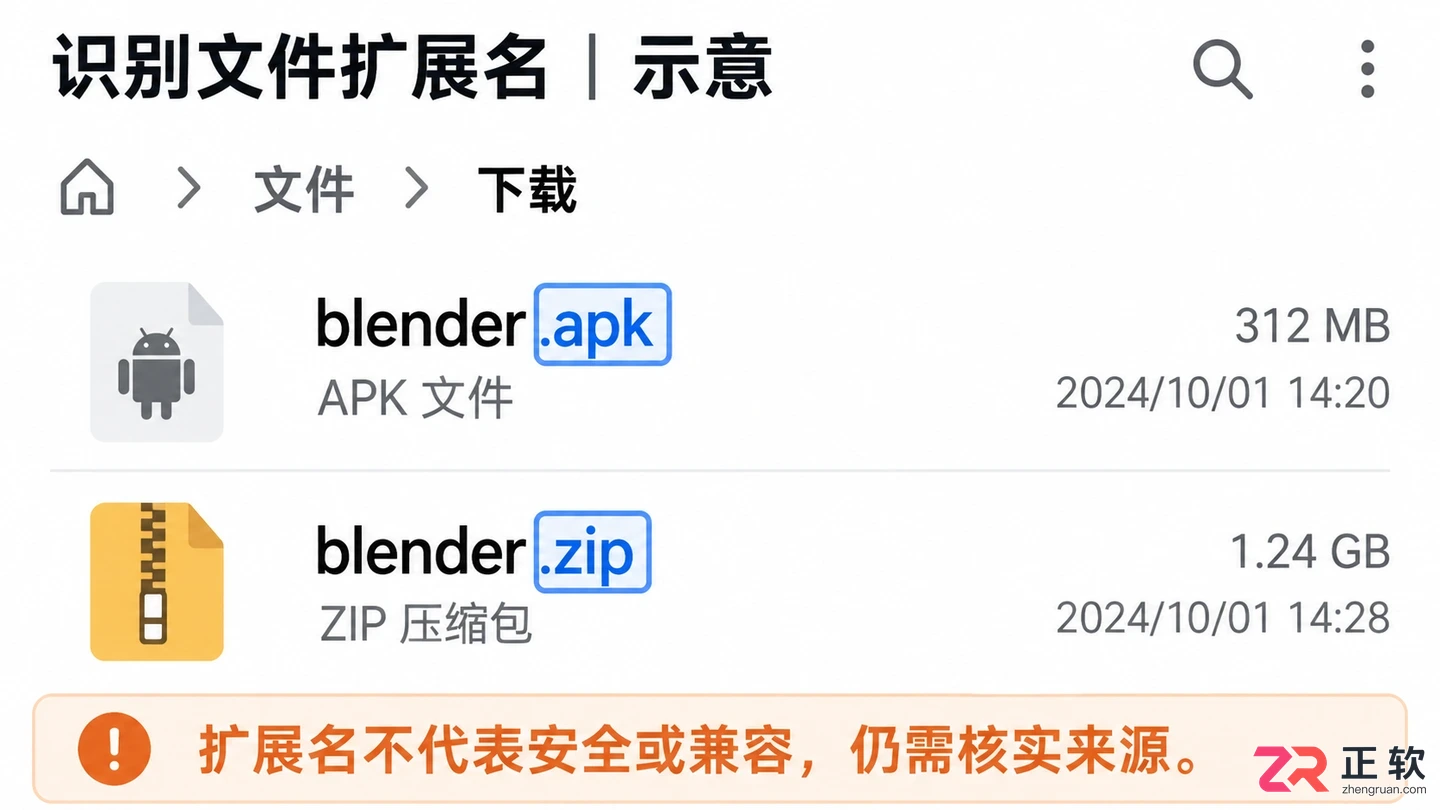 blender手机安卓版安装解析包错误解决教程