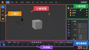 blender基础教程图片零基础操作图文详解