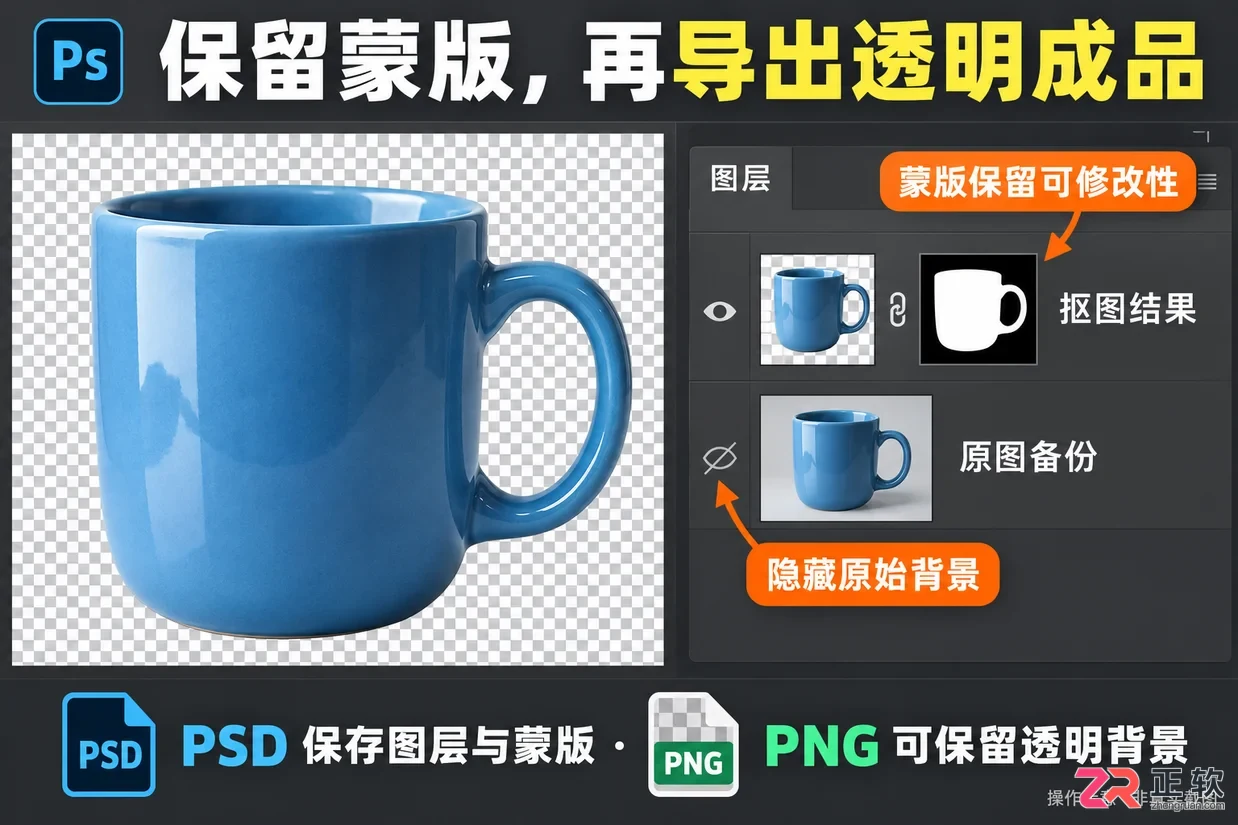 怎么用Photoshop对象选择工具精准抠取主体