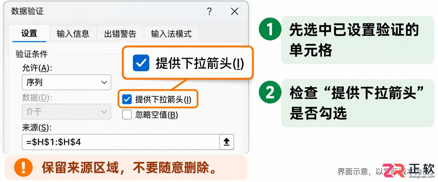 excel怎么设置选项内容并创建下拉菜单教程