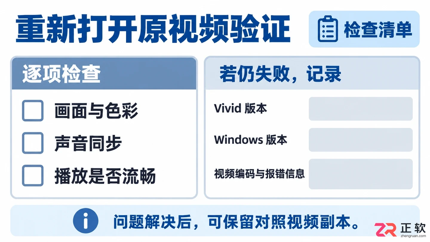 vivid无法打开视频怎么办及常见原因解决方法