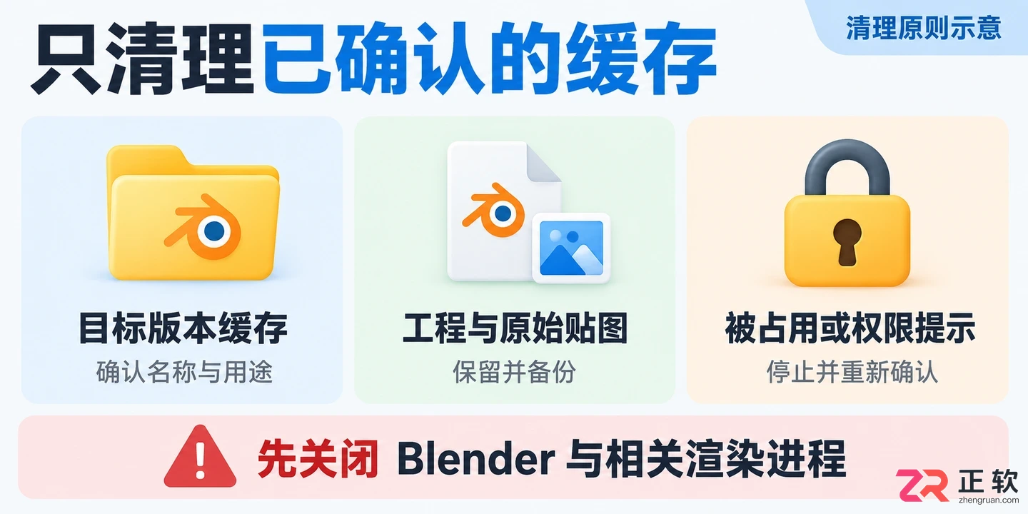 blender卸载干净并彻底清除残留设置教程