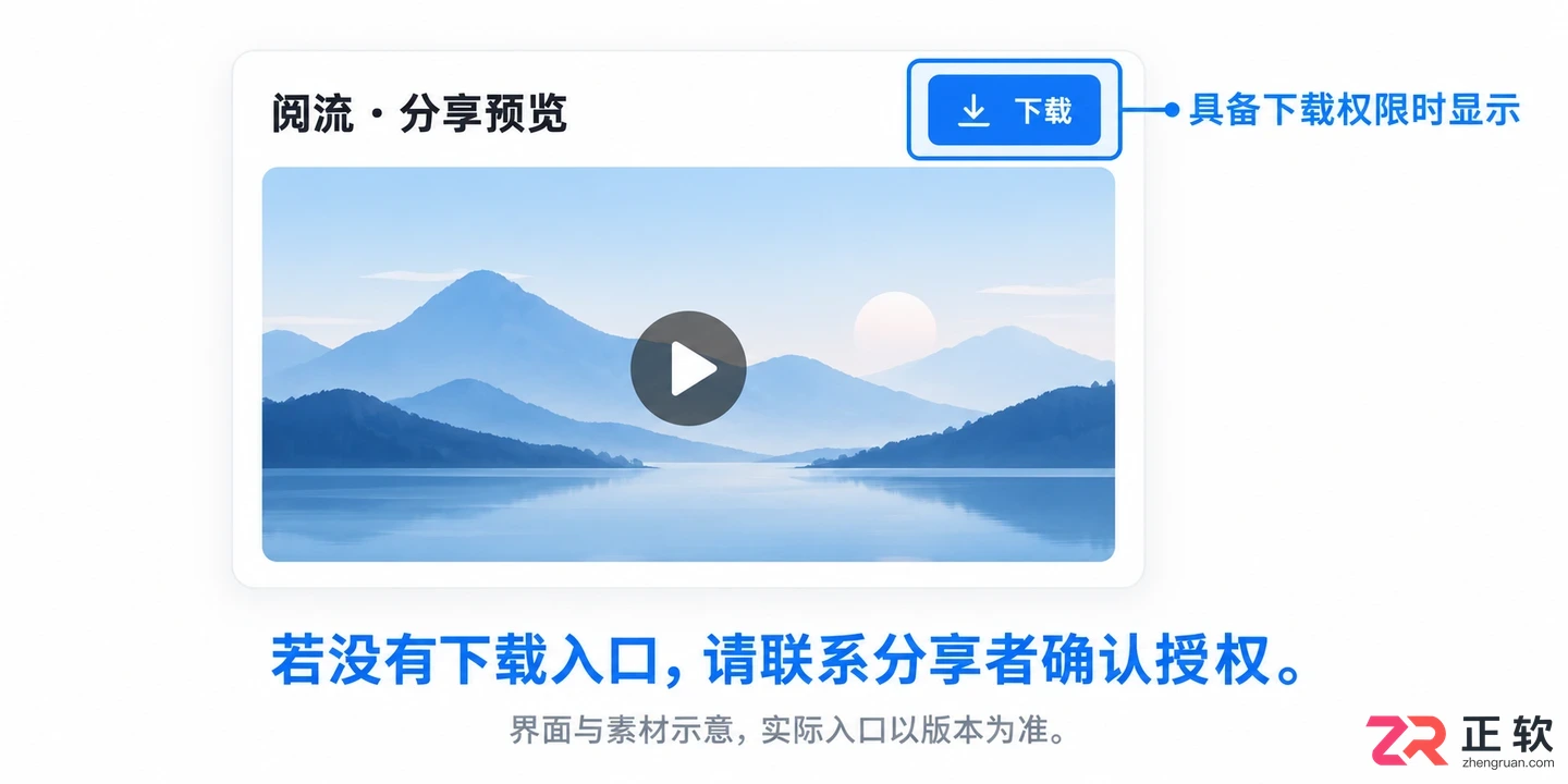 阅流怎么下载视频到电脑本地保存操作教程