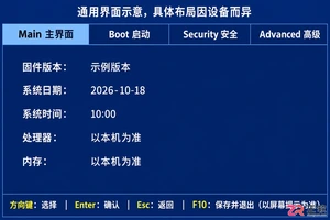 windows 计算机如何在 bios 中设置硬盘密码
