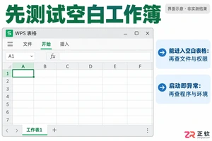 wps表格office打不开怎么办实用解决方法教程