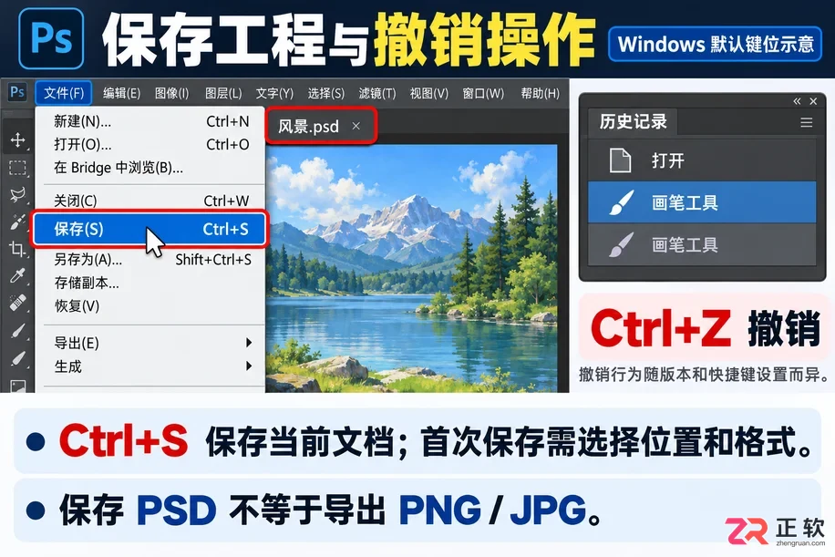 PS快捷键大全常用有哪些