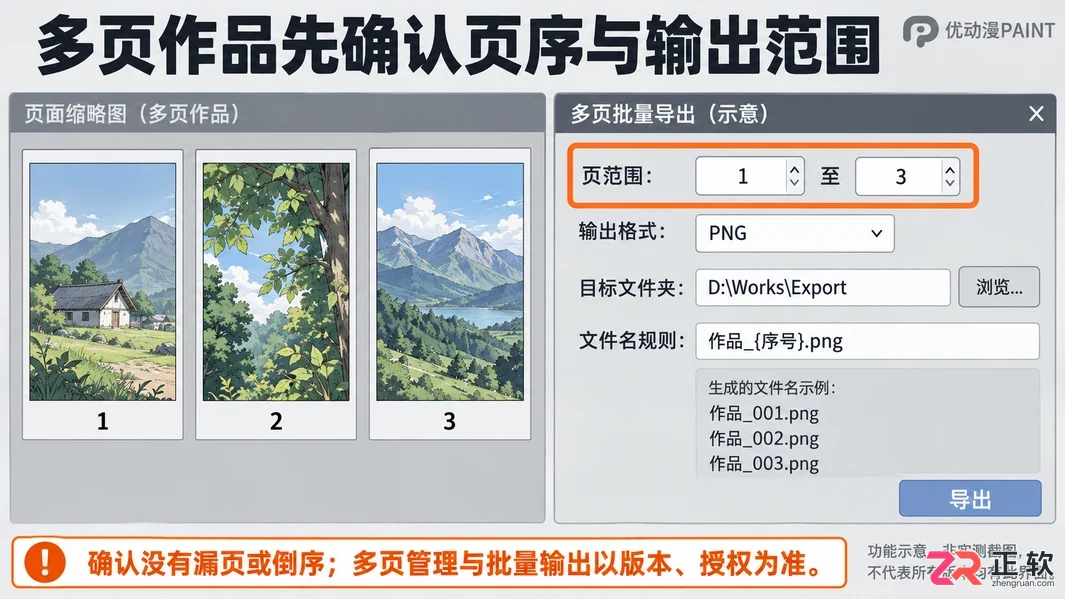 优动漫paint文件导出工具使用教程及导出方法