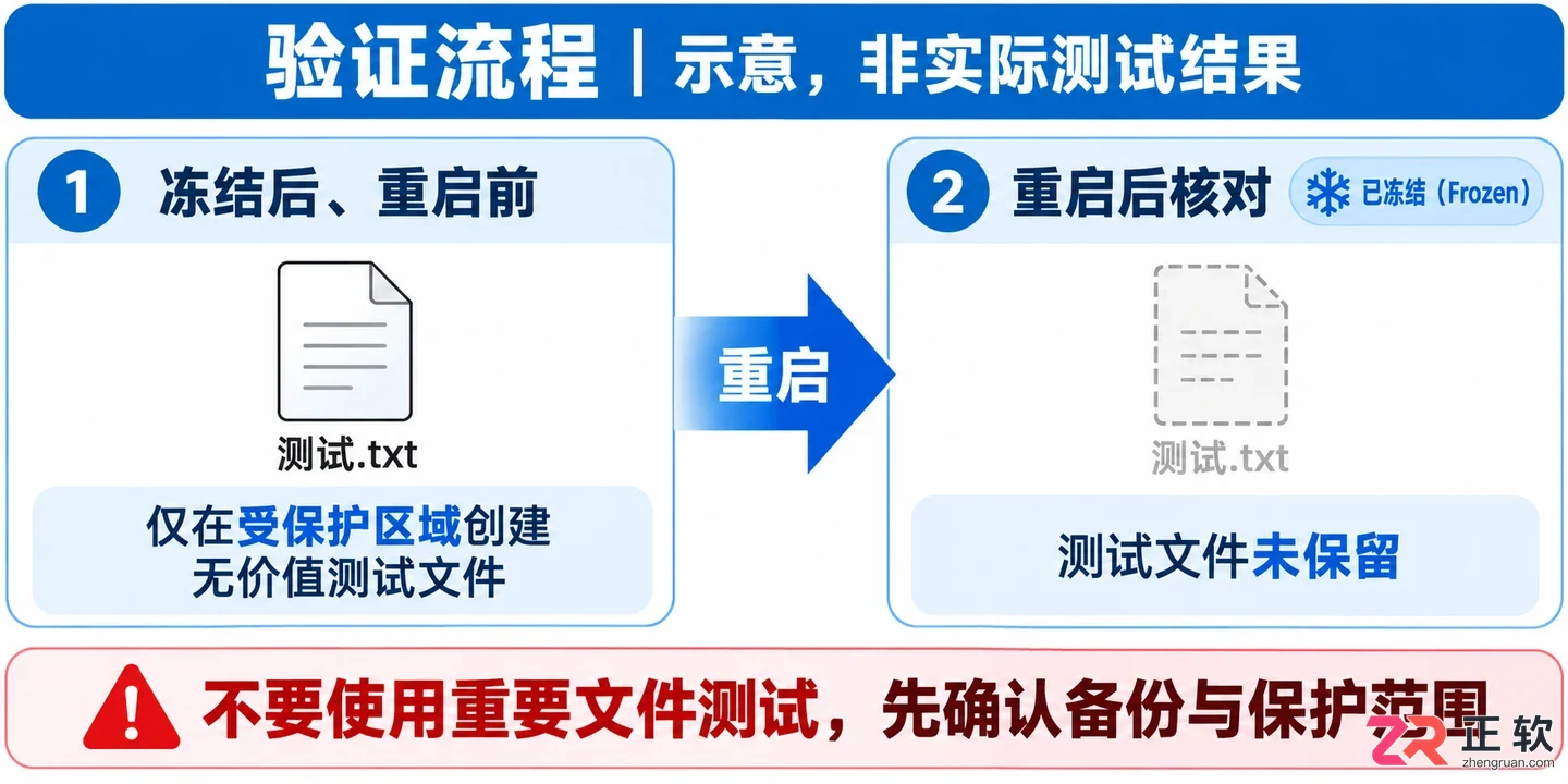 冰点还原精灵使用教程详细操作步骤图解