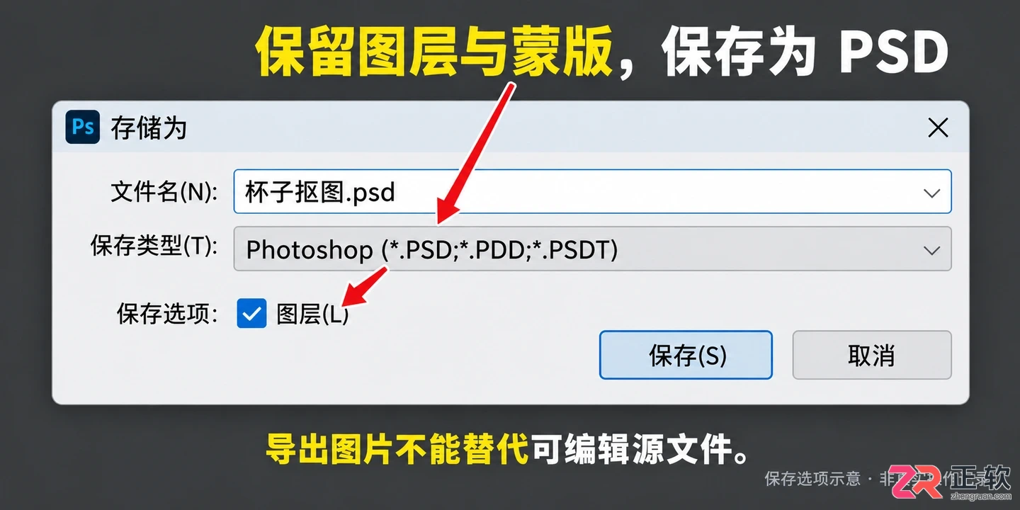 ps怎么抠图后把背景保留