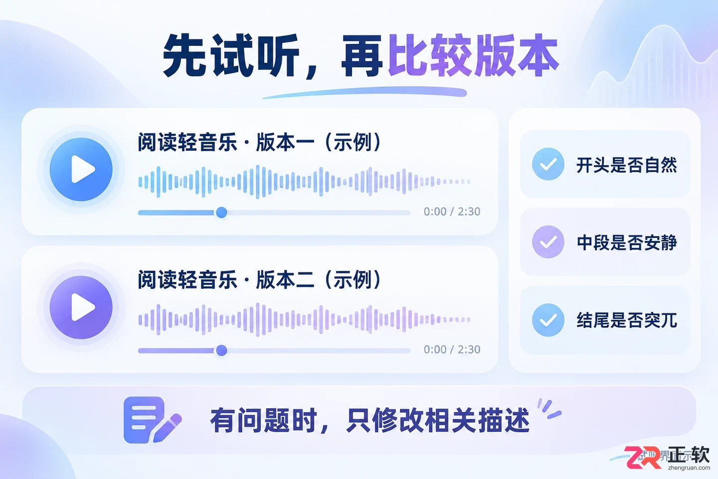 音述AI怎么制作治愈系轻音乐