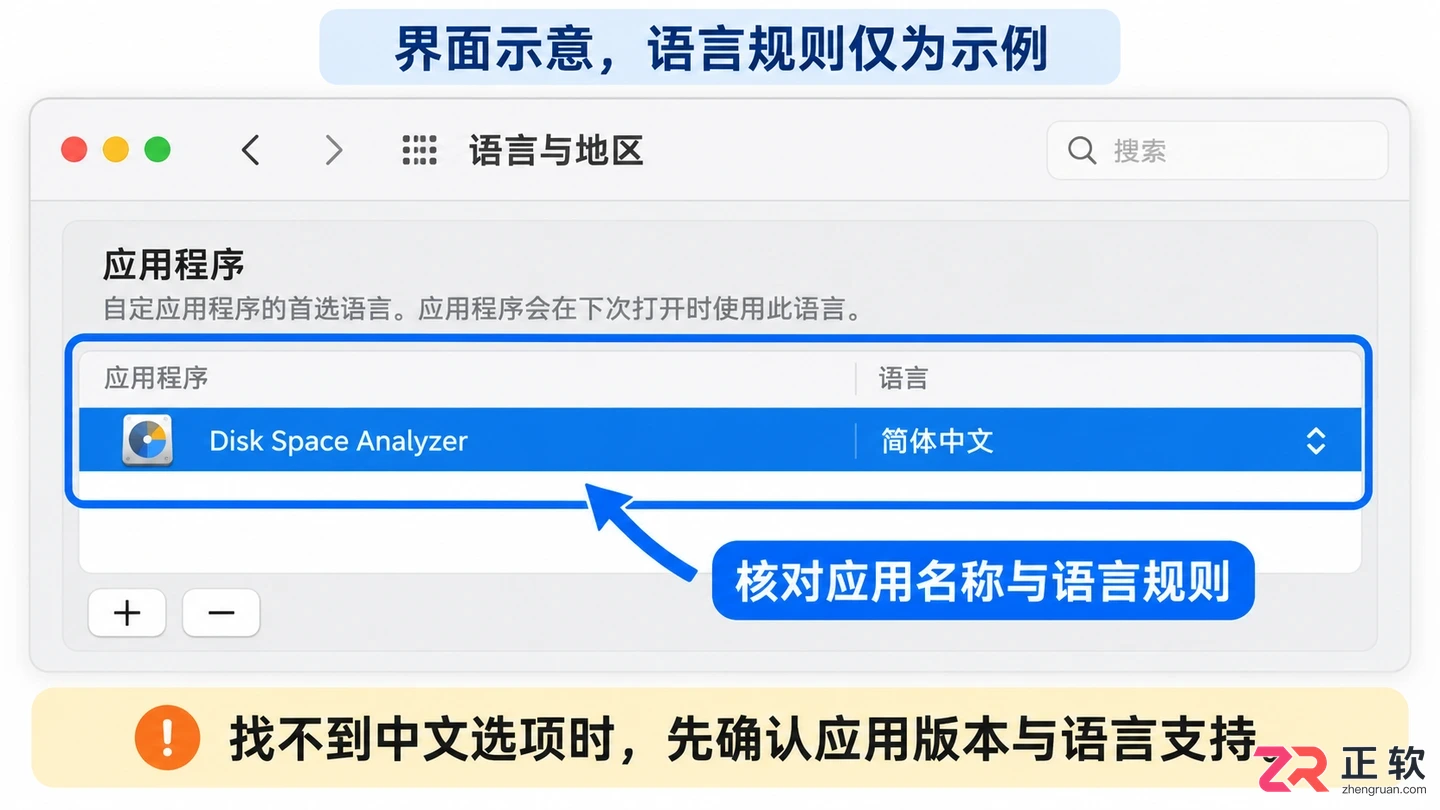 Disk Space Analyzer中文设置
